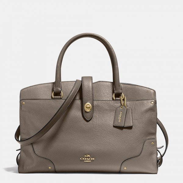 Fashion Coach Mercer Satchel In Grain Leather | Women