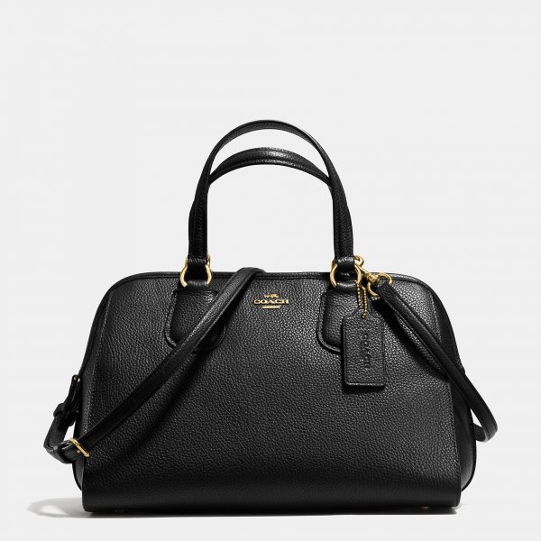 New Leather Coach Nolita Satchel In Pebble Leather | Women