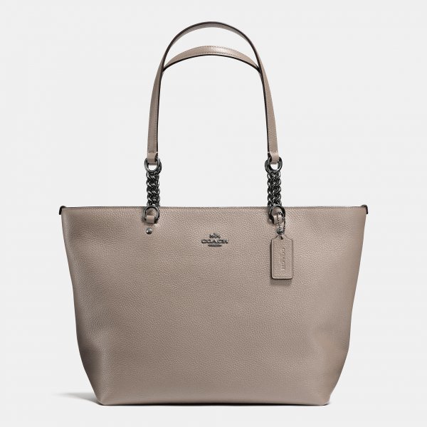 Handbags Coach Sophia Tote In Pebble Leather | Women - Click Image to Close