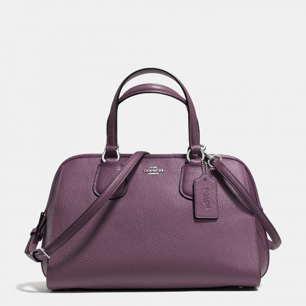 Fashion Summer Sweet Coach Nolita Satchel In Pebble Leather | Women - Click Image to Close